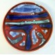 POOLE POTTERY DELPHIS SHAPE 49 TRINKET DISH – SHIRLEY CAMPBELL (b) 
